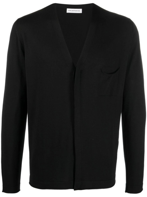 [GOES BOTANICAL] Cardigan FW25 115  NERO