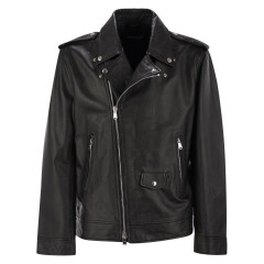 [Dondup] Leather Jacket SS25 UJ942PL0404UXXXDU 999