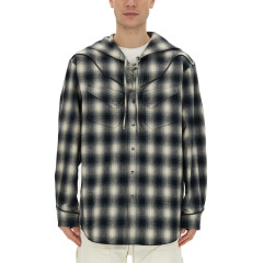 [AiE] Shirts Long Sleeve FW23 NS946_A-BLACK/WHITE