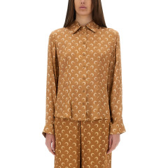 [MARINE SERRE] Shirts Long Sleeve SS25 WSI023B_CWOV0059BG70