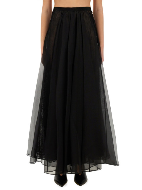 [Nina Ricci] Midi skirt SS25 25PCJU020SE0789_U9000
