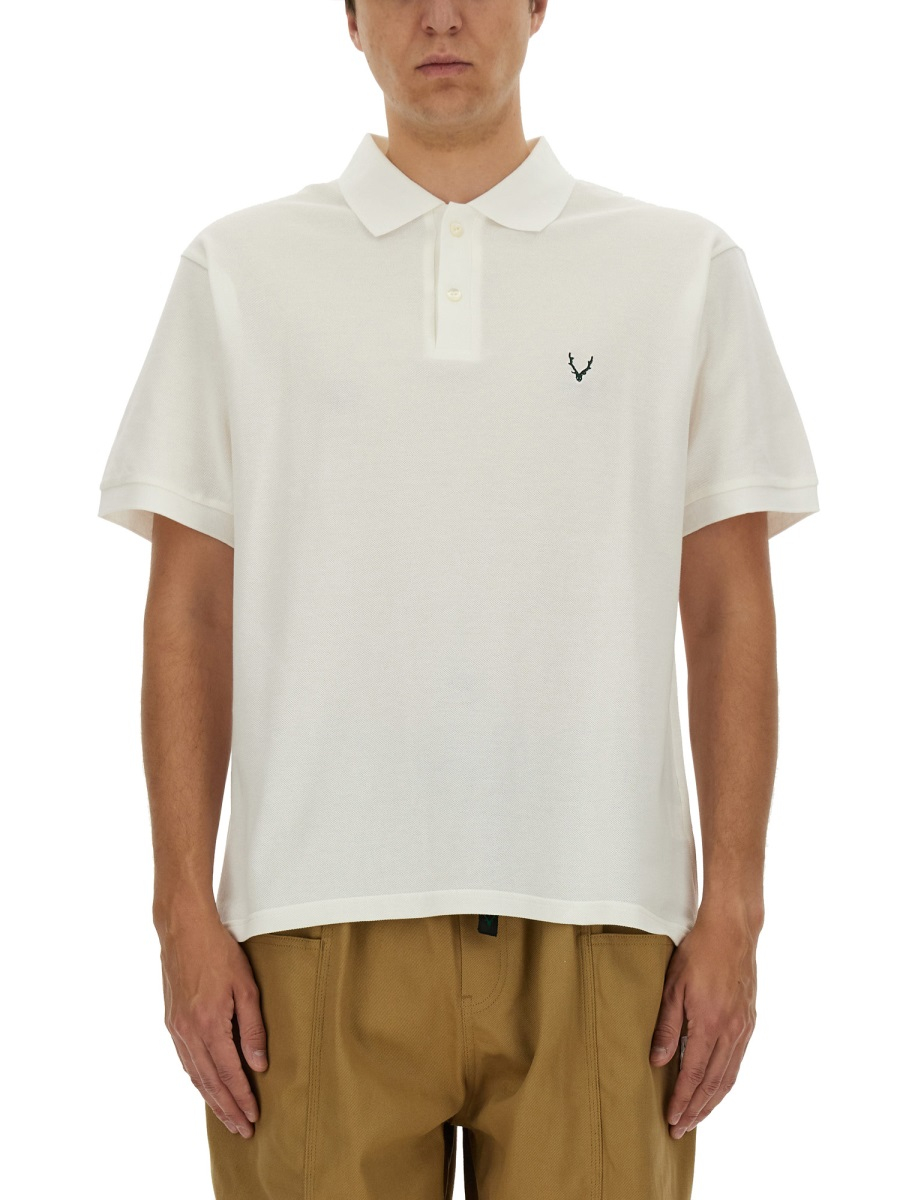 [South2 West8] Shirts Short Sleeve SS24 OT614_A-WHITE