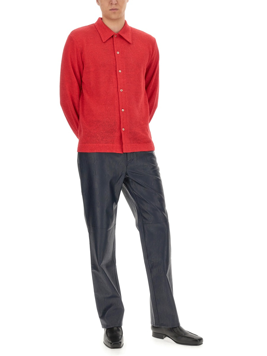 [Sefr] Shirts Long Sleeve SS23 PREFW23GARCIAR_REDLINEN