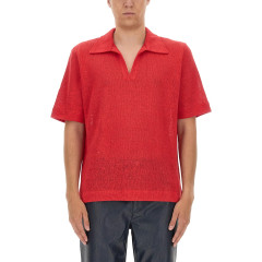 [Sefr] Shirts Short Sleeve SS23 PREFW23MATERED_REDLINEN