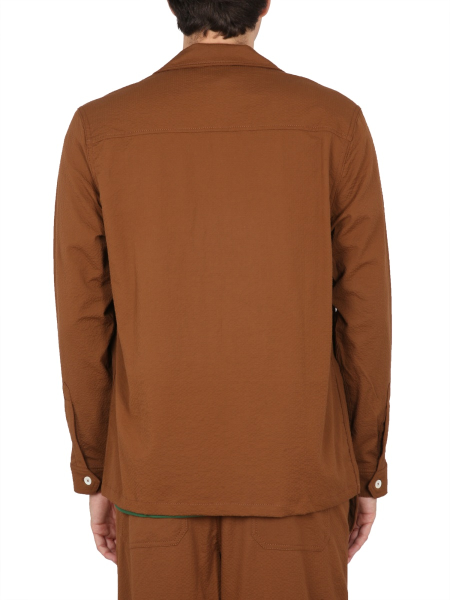 [Howlin] Shirts Long Sleeve SS23 MAGICWORKSHIRT_WALNUT