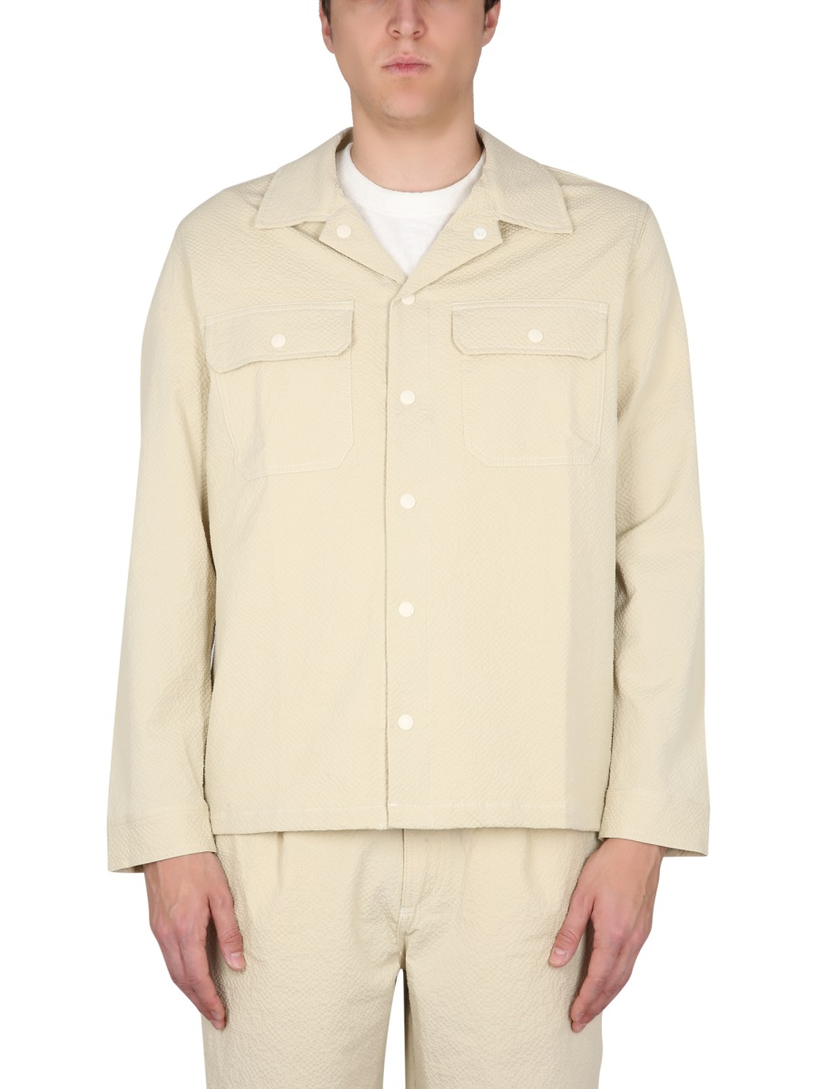 [Howlin] Shirts Long Sleeve SS23 MAGICWORKSHIRT_ECRU