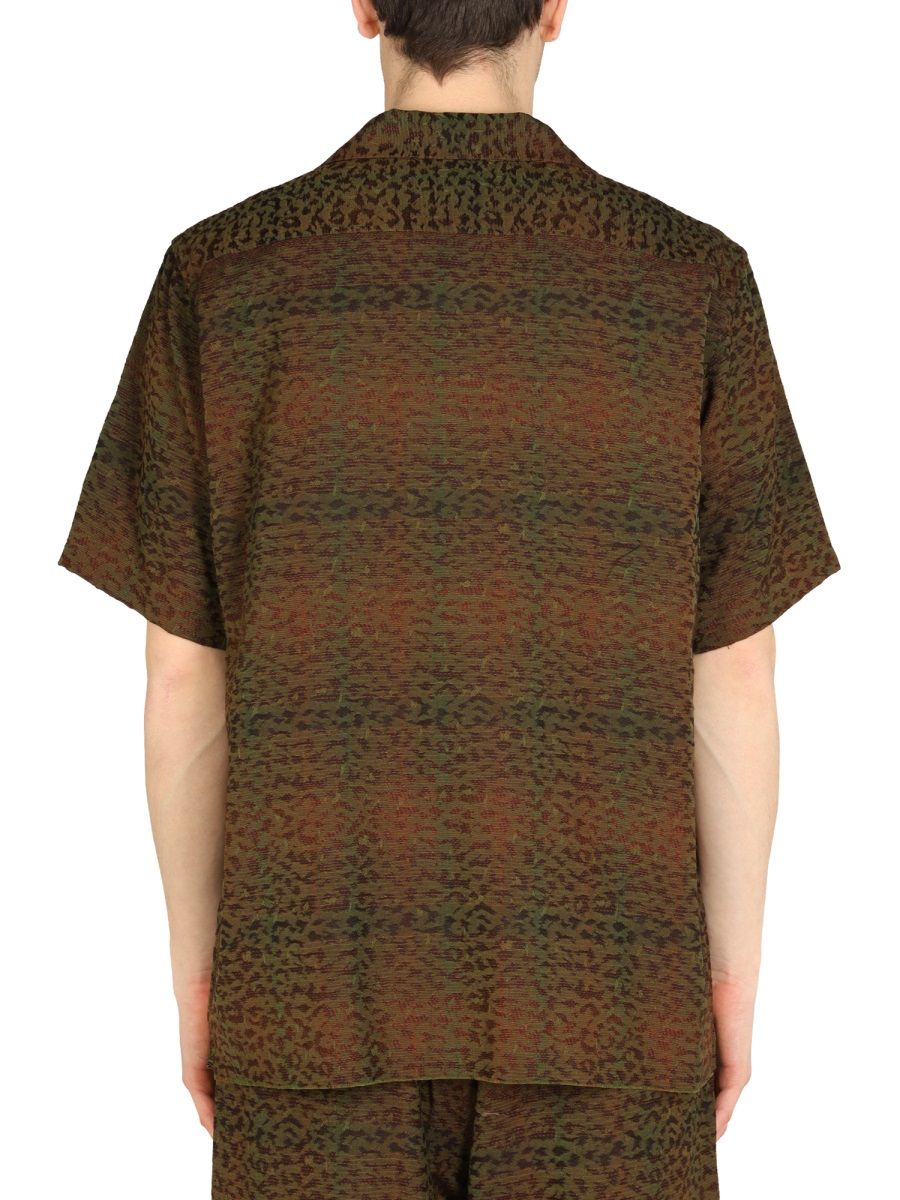 [Needles] Shirts Short Sleeve SS22 KP100_B-LEOPARD