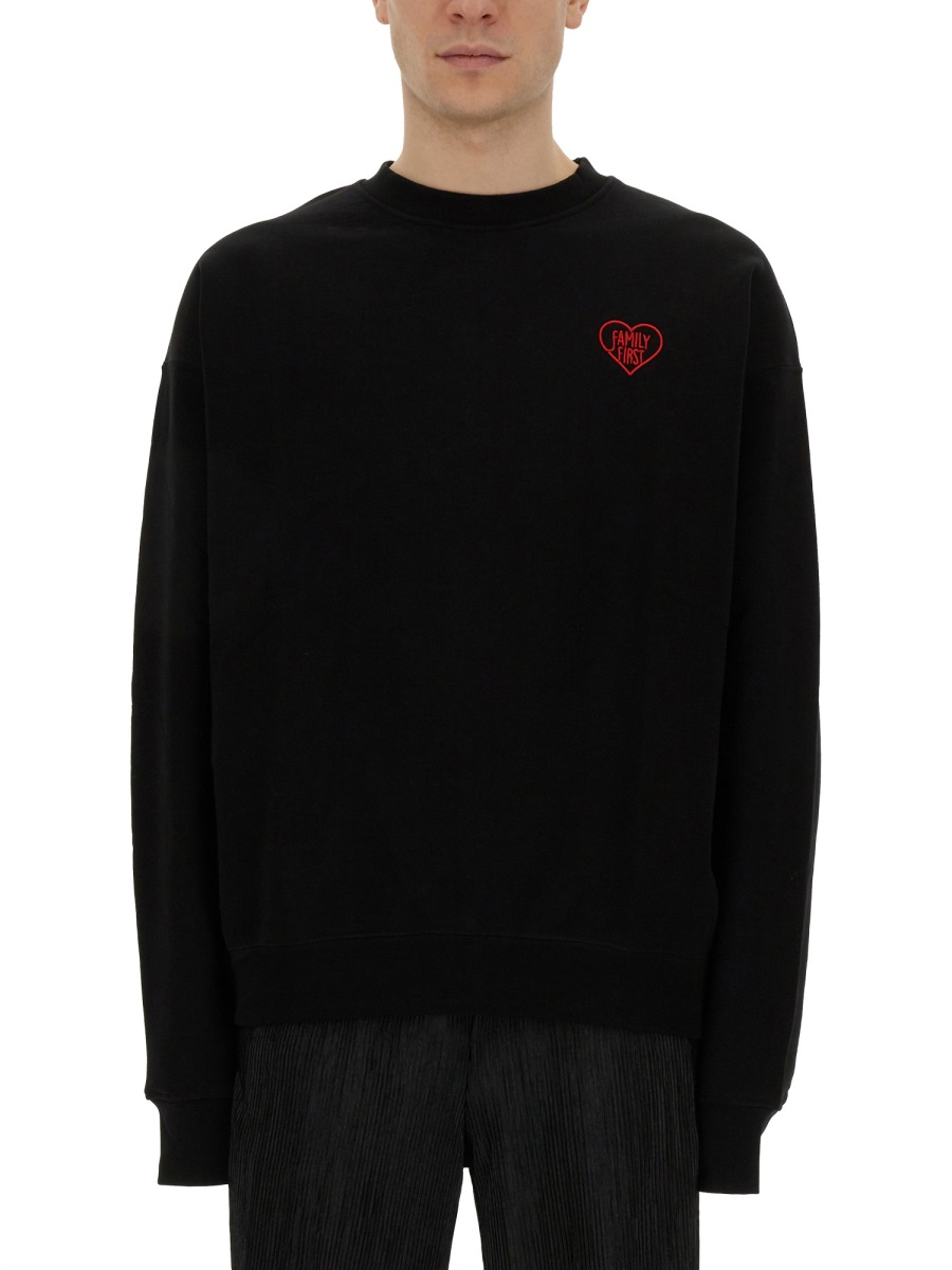 [FAMILY FIRST] Sweatshirt SS24 SS2403_BLACK