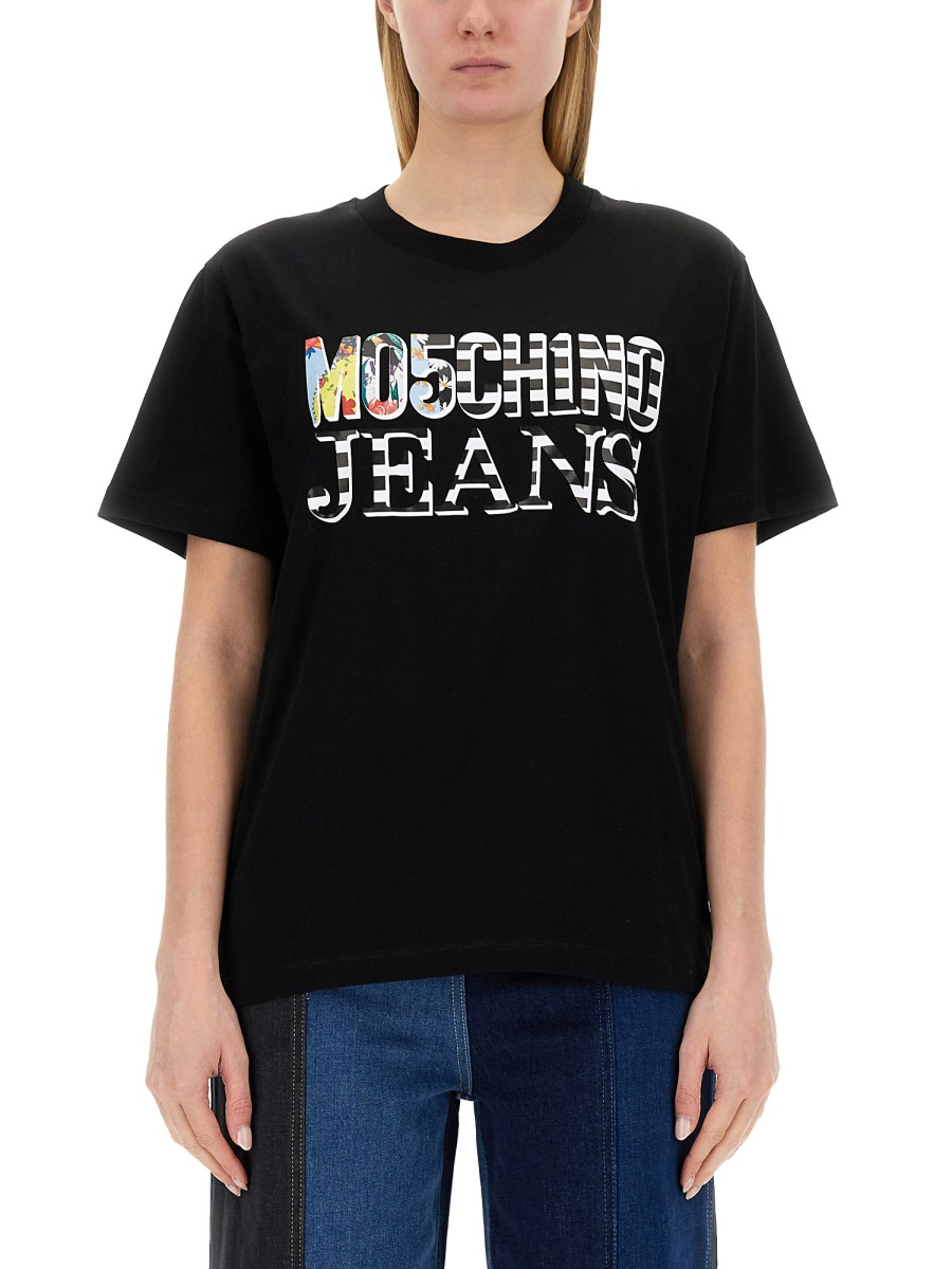 [Moschino Jeans] T-shirts Short Sleeve SS24 07033762_2555