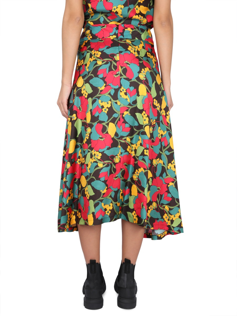 [LA DOUBLEJ] Midi skirt SS23 SKI0072_SIL001VIN0001