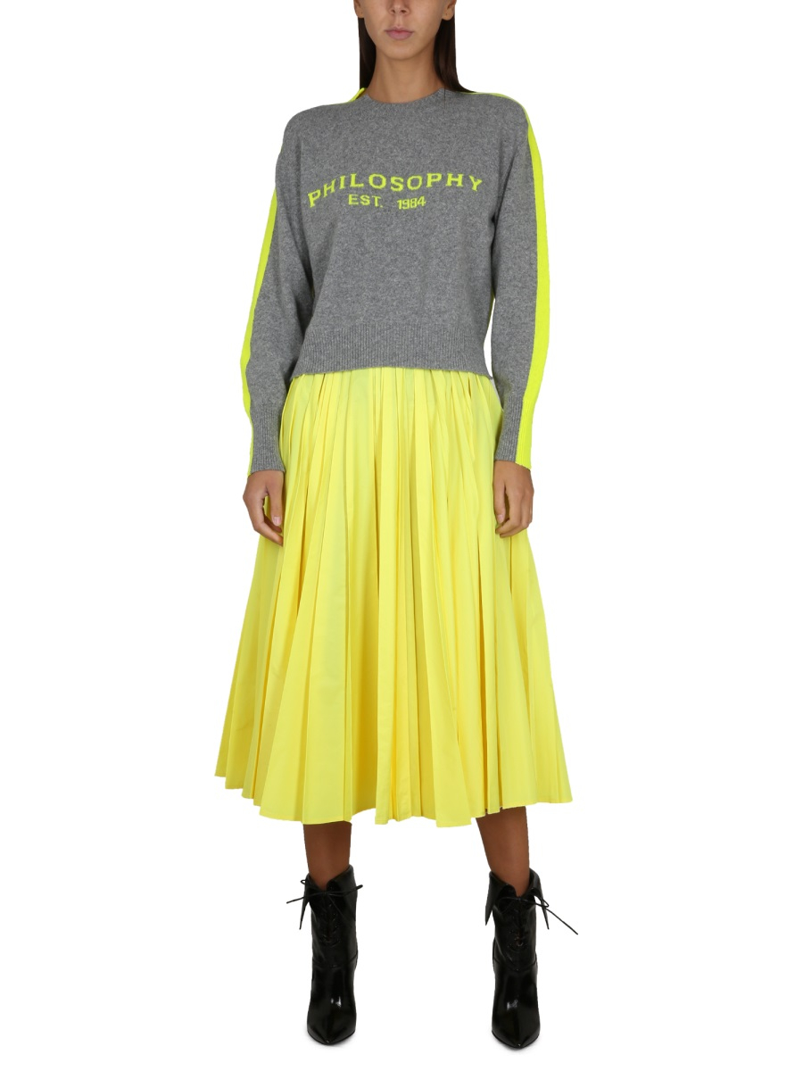 [PHILOSOPHY DI LORENZO SERAFINI] Midi skirt SS23 01080725_0048