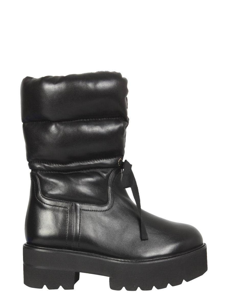 [Stuart Weitzman] Boots FW21 TYLER_NAP/CHIFFCALF/NYLONBLACK