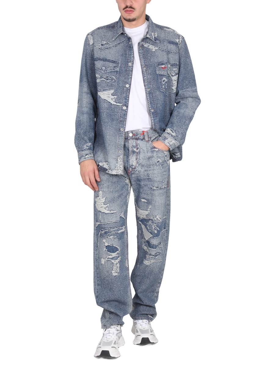 [Diesel] Shirts Long Sleeve FW22 A07111_09F1101