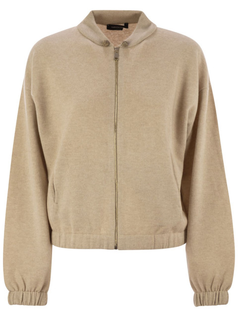 [Fabiana Filippi] Bomber jacket FW25 MAD215F045L517 0158