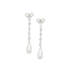 [Self-portrait] Earring SS26 RS26-609E-SLSILVER