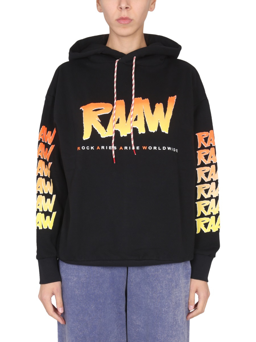 [Aries] Hoodie FW22 FTAR20011_BLK