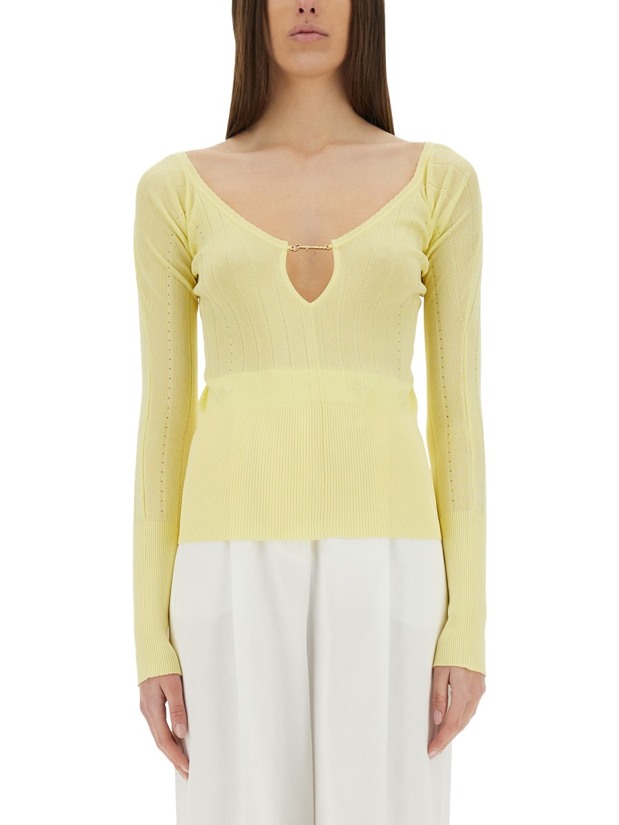 [JACQUEMUS] T-shirts Long Sleeve SS25 251KN357_2424210
