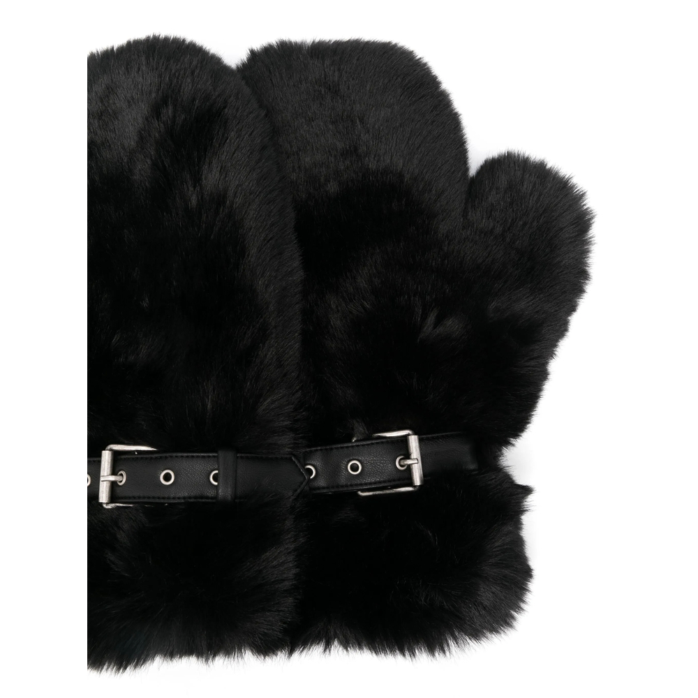 [Acne Studios] Glove FW24 C80207  BLACK