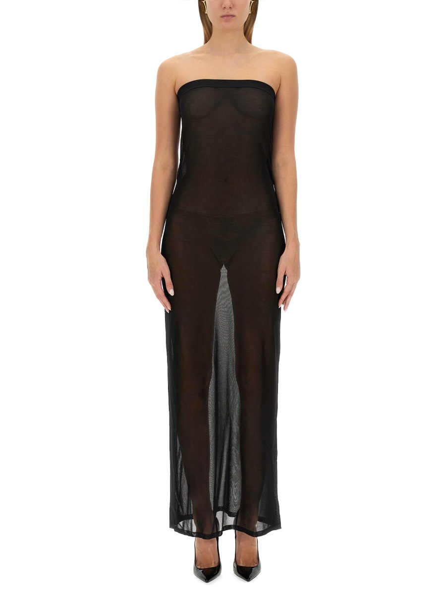 [Saint Laurent] Sleeveless dress FW23 756812_Y76HL1000