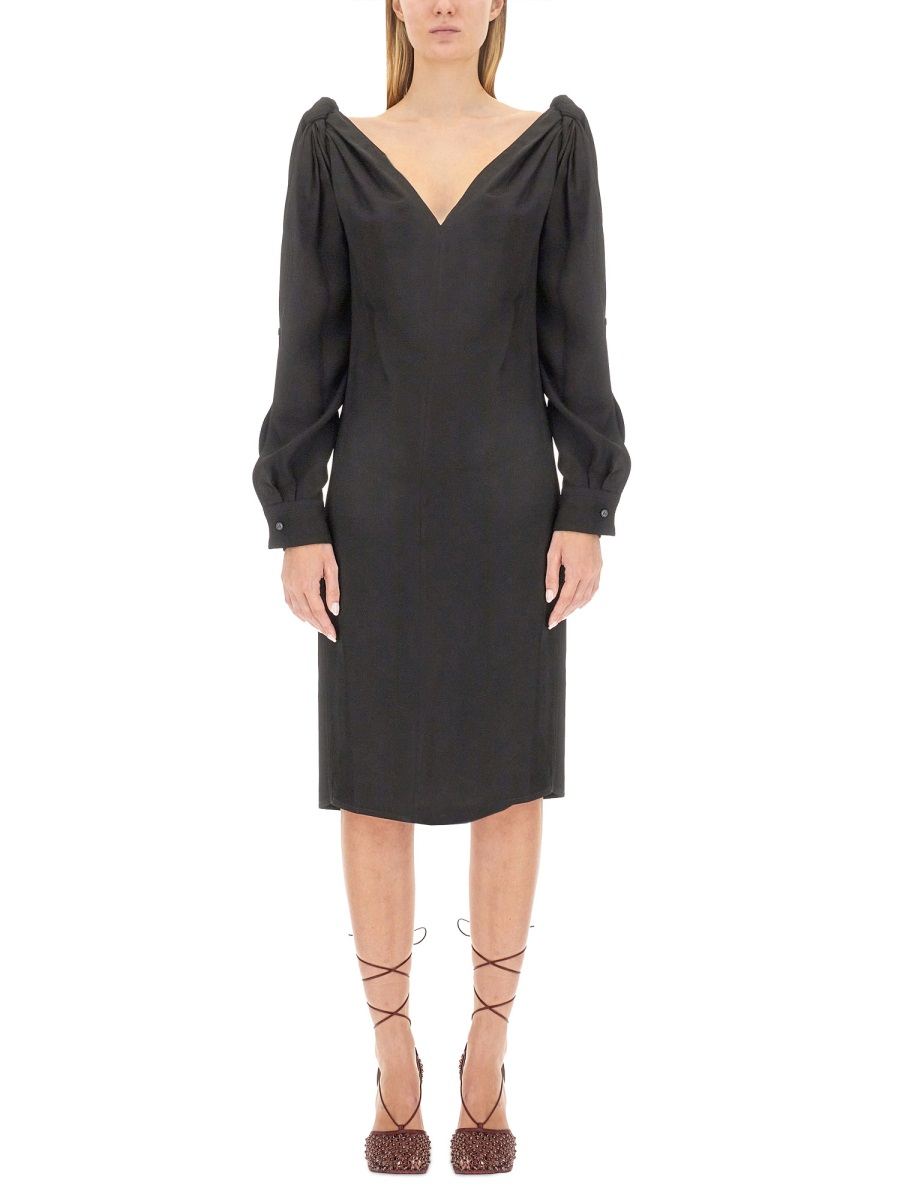 [Bottega Veneta] Long sleeve dress FW23 750275_V35B01000