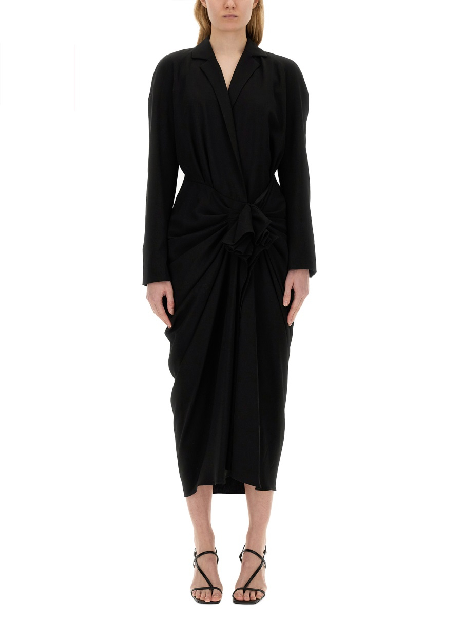 [DRIES VAN NOTEN] Long sleeve dress SS24 011063_8314900
