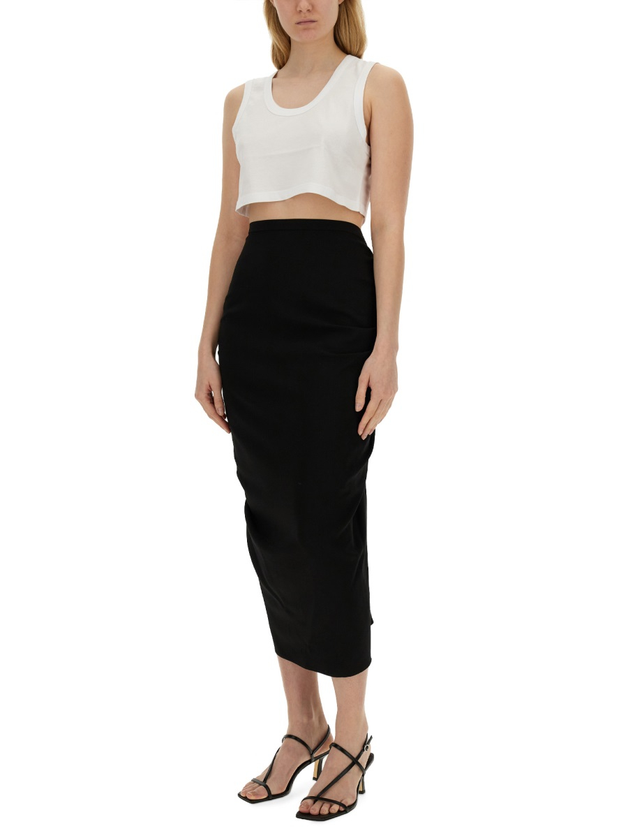 [DRIES VAN NOTEN] Midi skirt SS24 010807_8314900