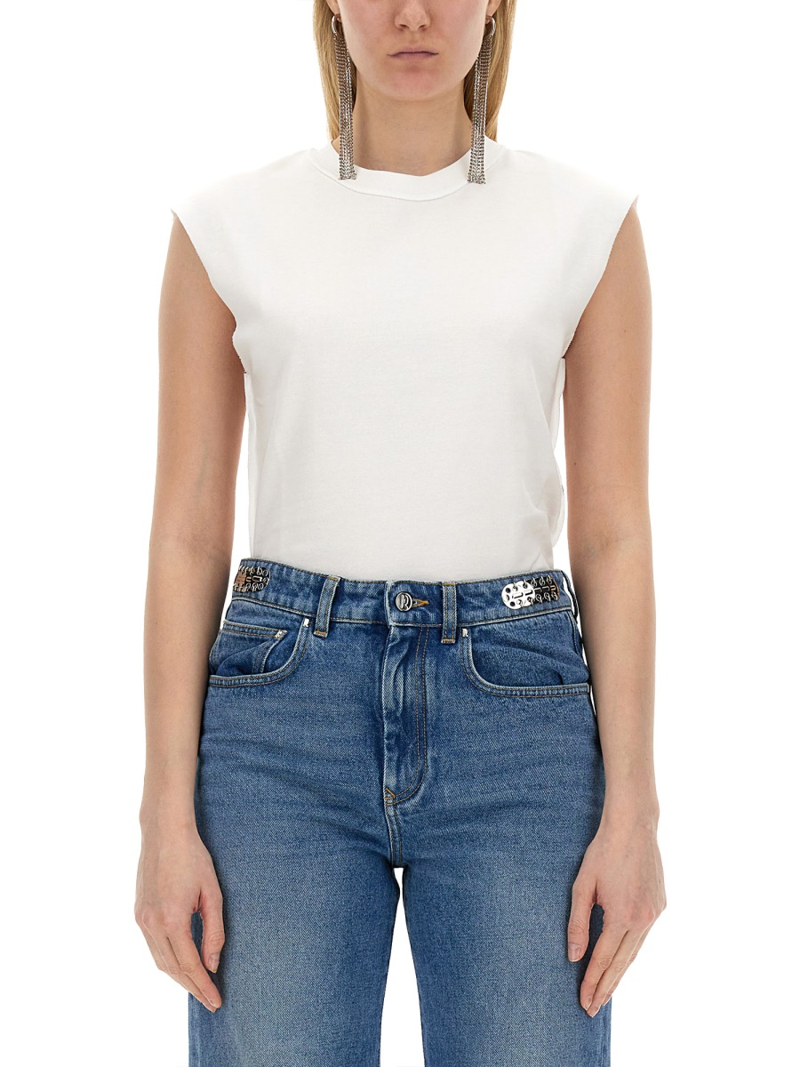 [RABANNE] T-shirts Sleeveless SS24 24EJTE157CO0508_P100