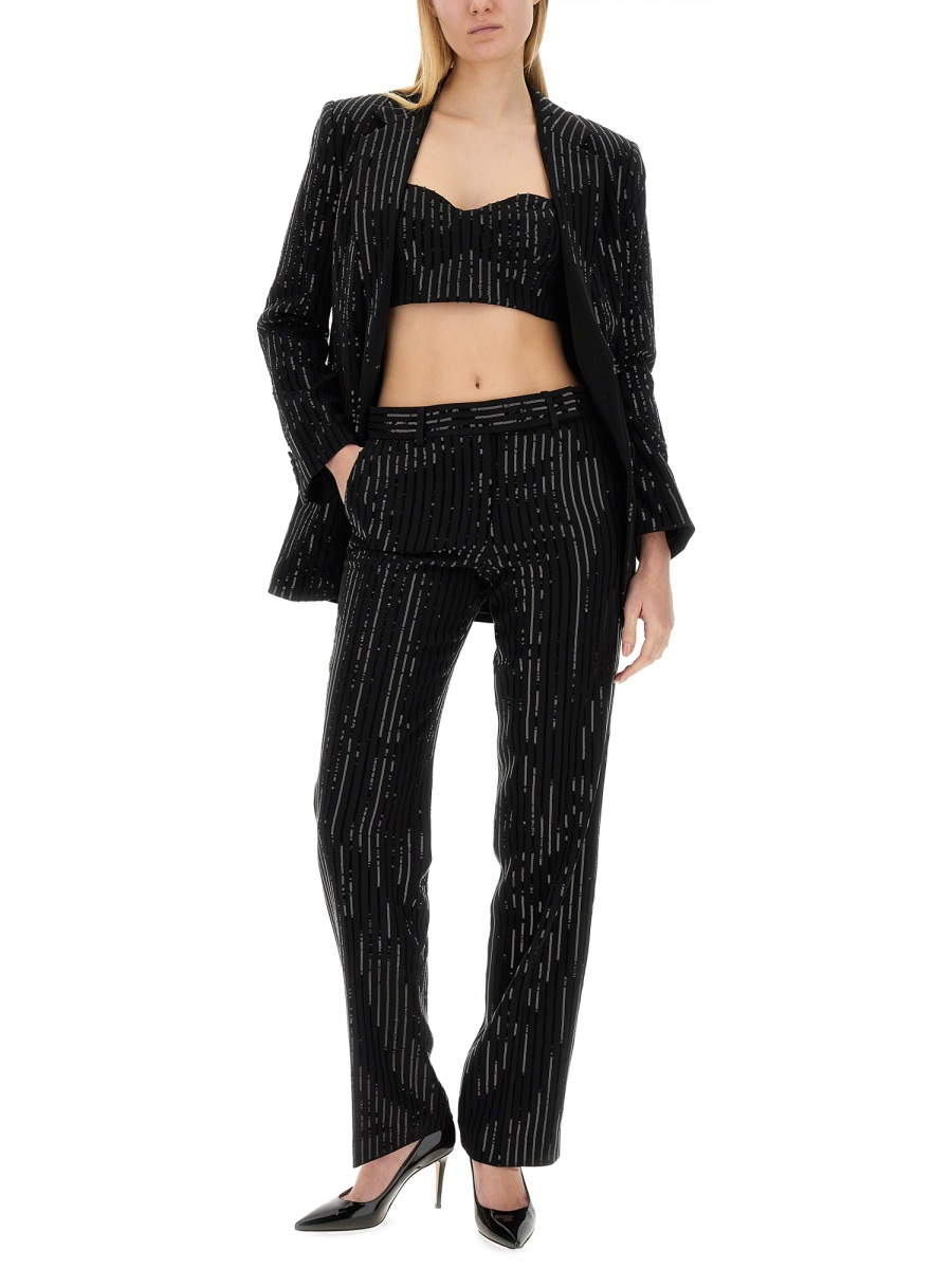 [MICHAEL BY MICHAEL KORS] Tank top FW23 MH340JZENX_001BLACK