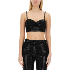 [MICHAEL BY MICHAEL KORS] Tank top FW23 MH340JZENX_001BLACK