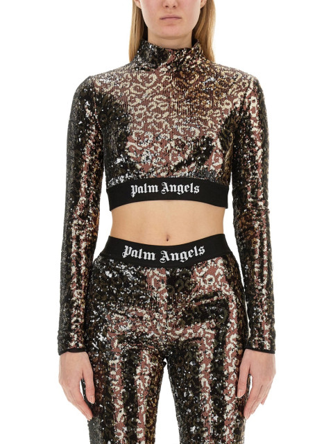 [Palm Angels] T-shirts Long Sleeve FW23 PWAB038_F23FAB0016010