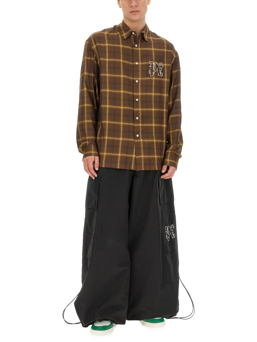 [Palm Angels] Shirts Long Sleeve FW23 PMGE010_E23FAB0026003