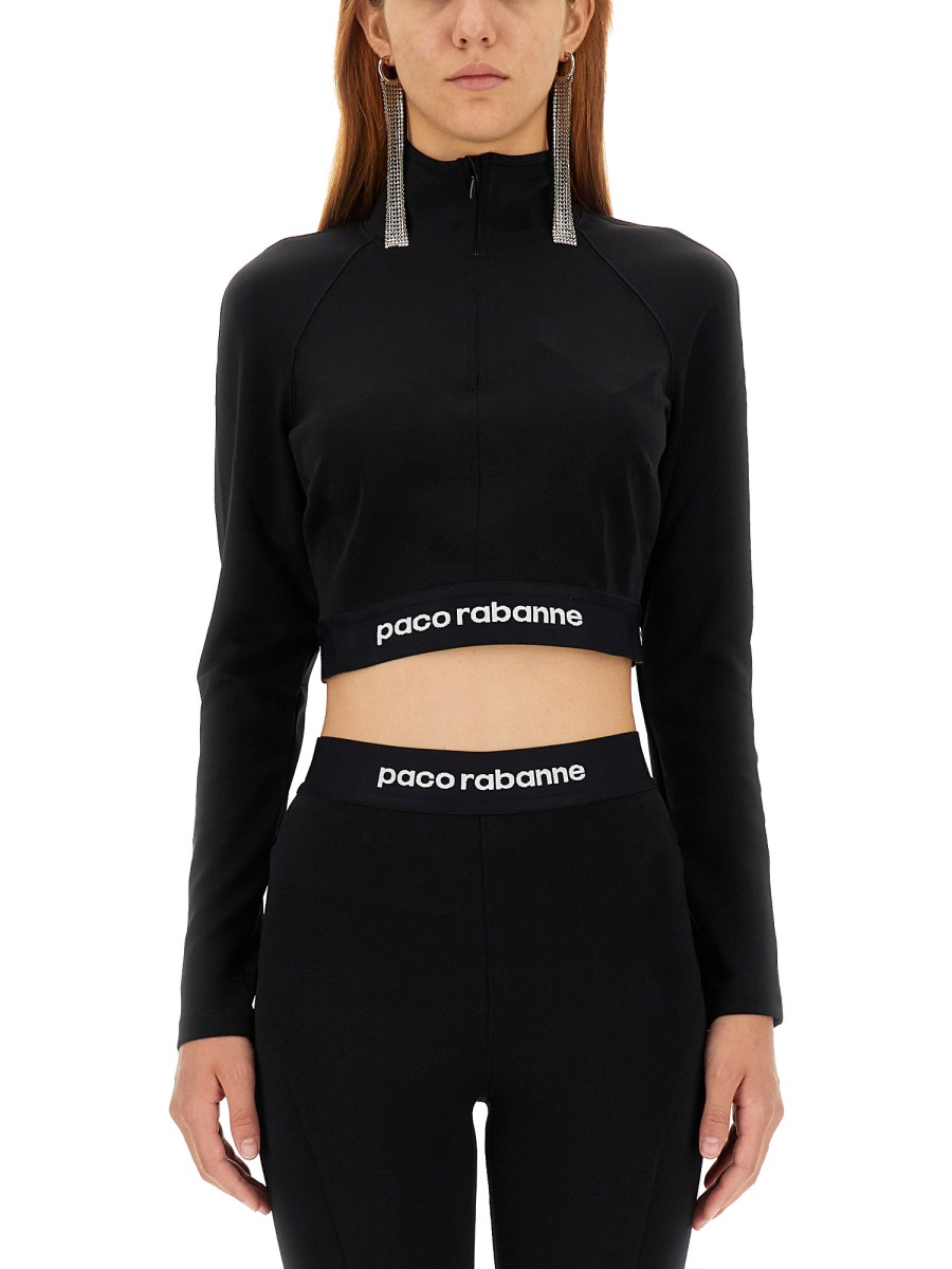 [Paco Rabanne] T-shirts Long Sleeve FW23 23AJTO609PA0092_P001