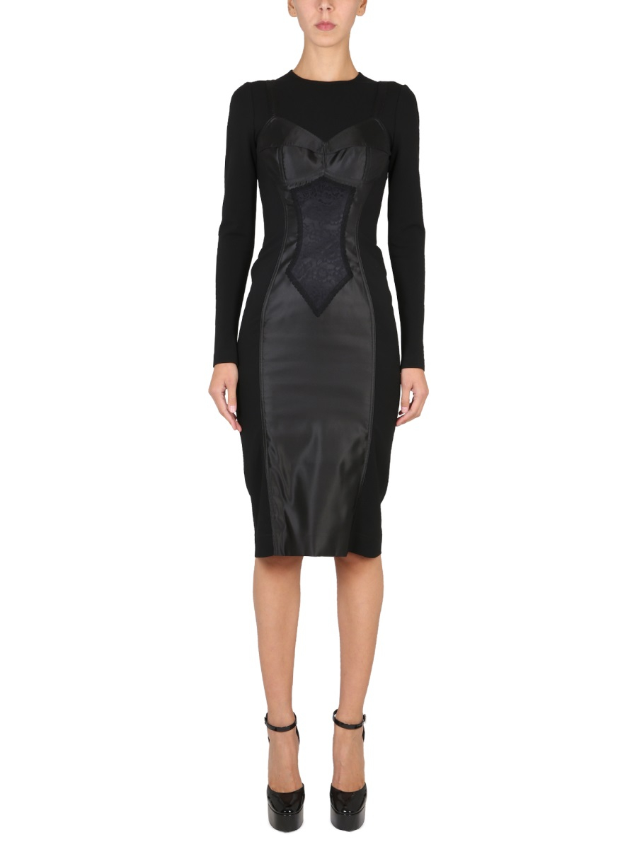 [Dolce & Gabbana] Long sleeve dress FW22 F6ARFT_FUGKFN0000
