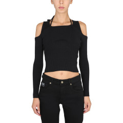 [VERSACE JEANS COUTURE] T-shirts Long Sleeve FW22 73HAFM30_CM01G899