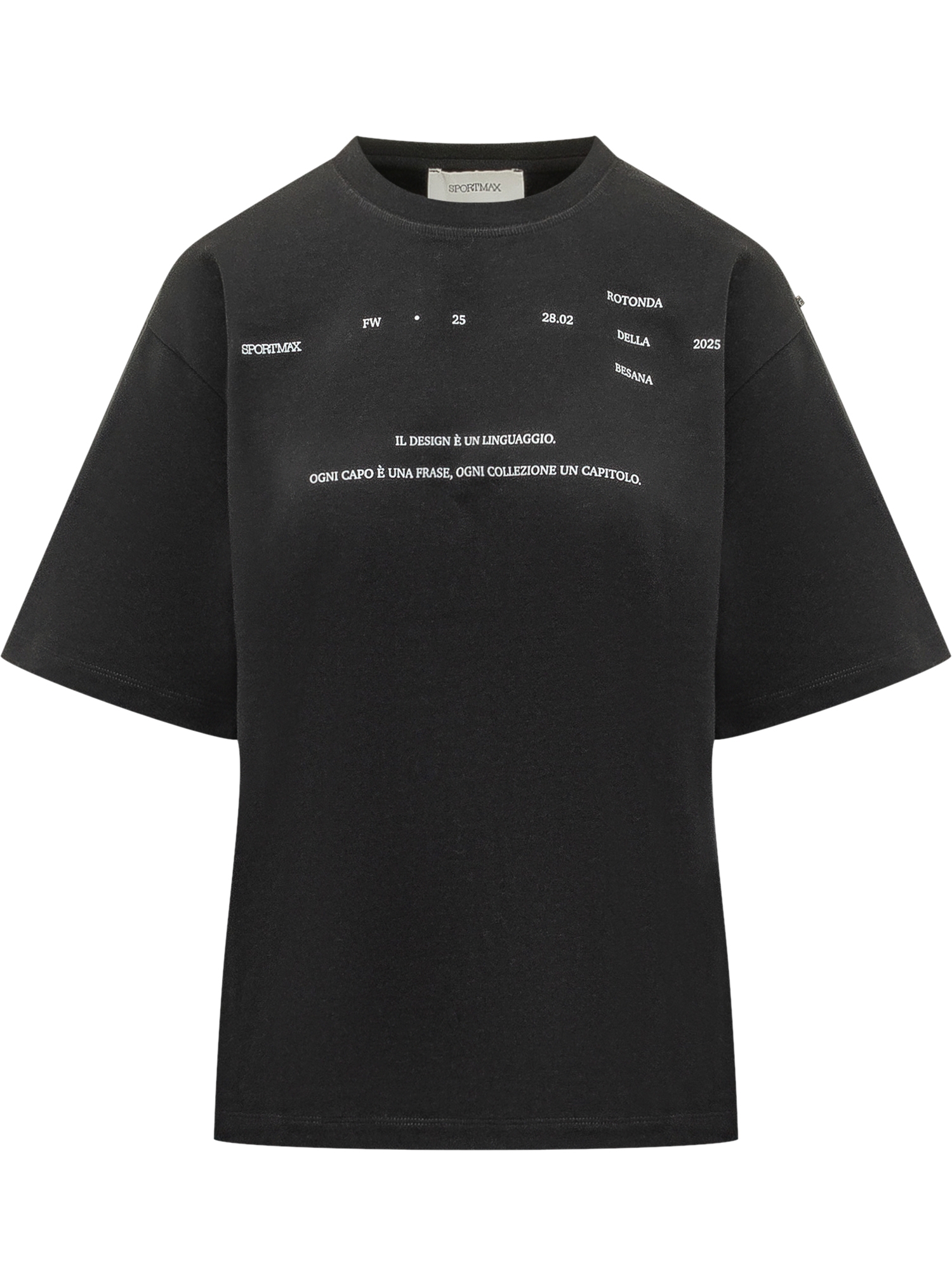 [SPORTMAX] T-shirts Short Sleeve FW25 2522976013600 002