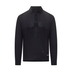 [Premiata] T-shirts Long Sleeve FW25 PMG20 BLUE