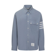 [Thom Browne] Shirts Long Sleeve FW25 MWL420AF0325 480