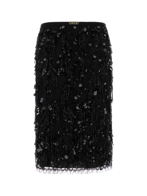 [Gucci] Midi skirt FW25 849635ZATNH 1000