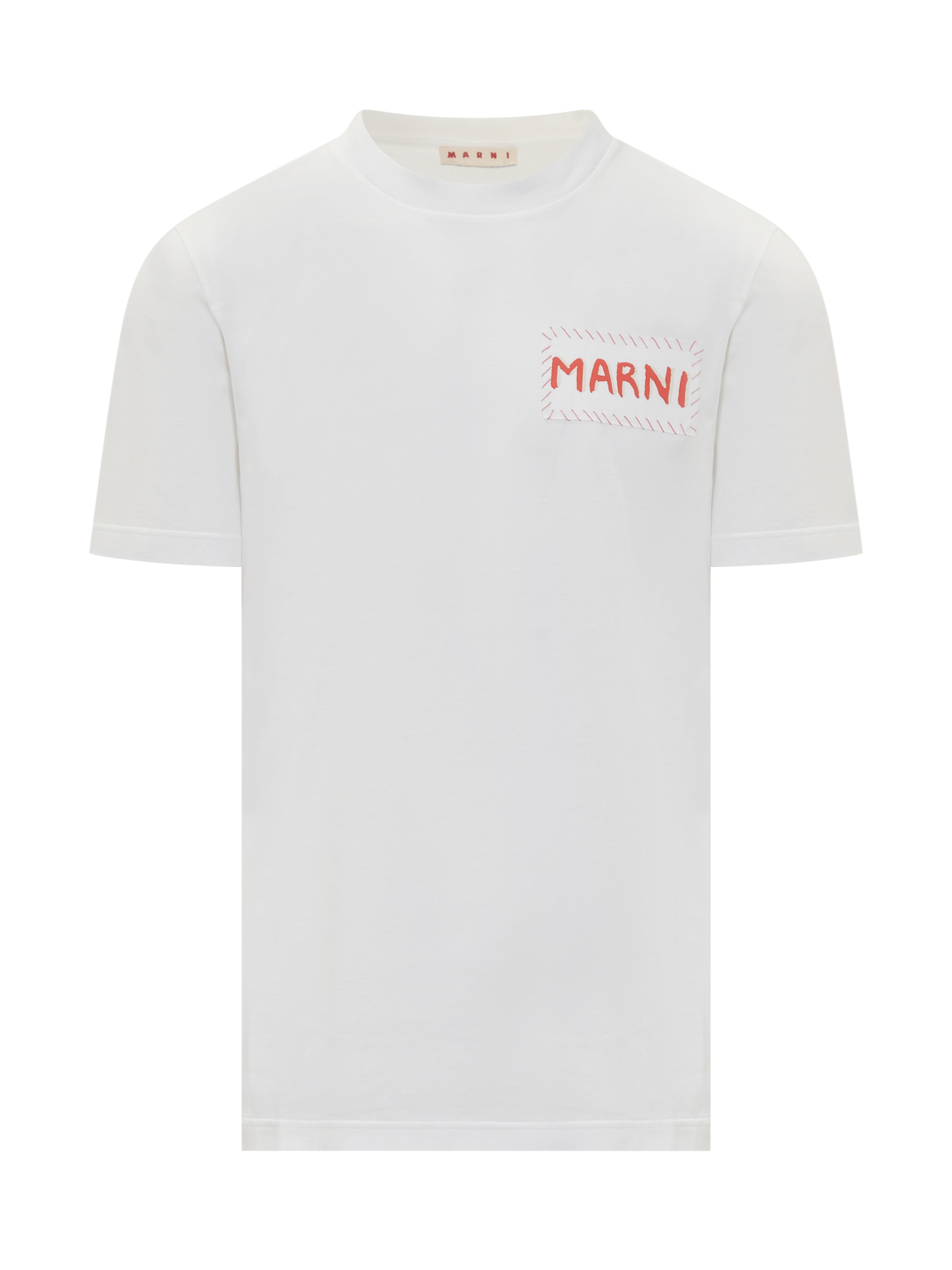 [Marni] T-shirts Short Sleeve FW25 HUMU0198X0UTC446 00W01