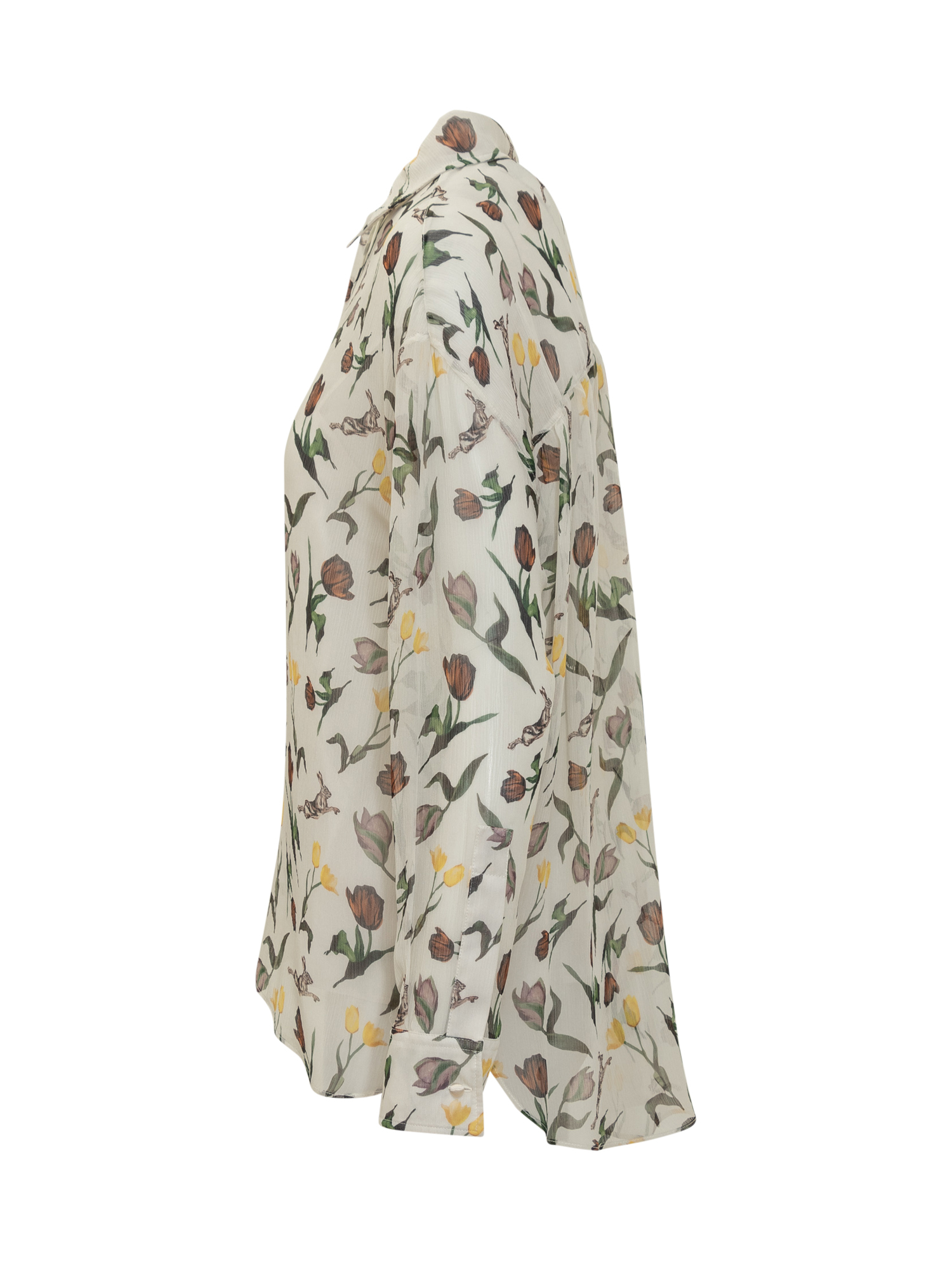 [Marni] Shirts Long Sleeve FW25 CAMA0593V0UTSG34 THW04