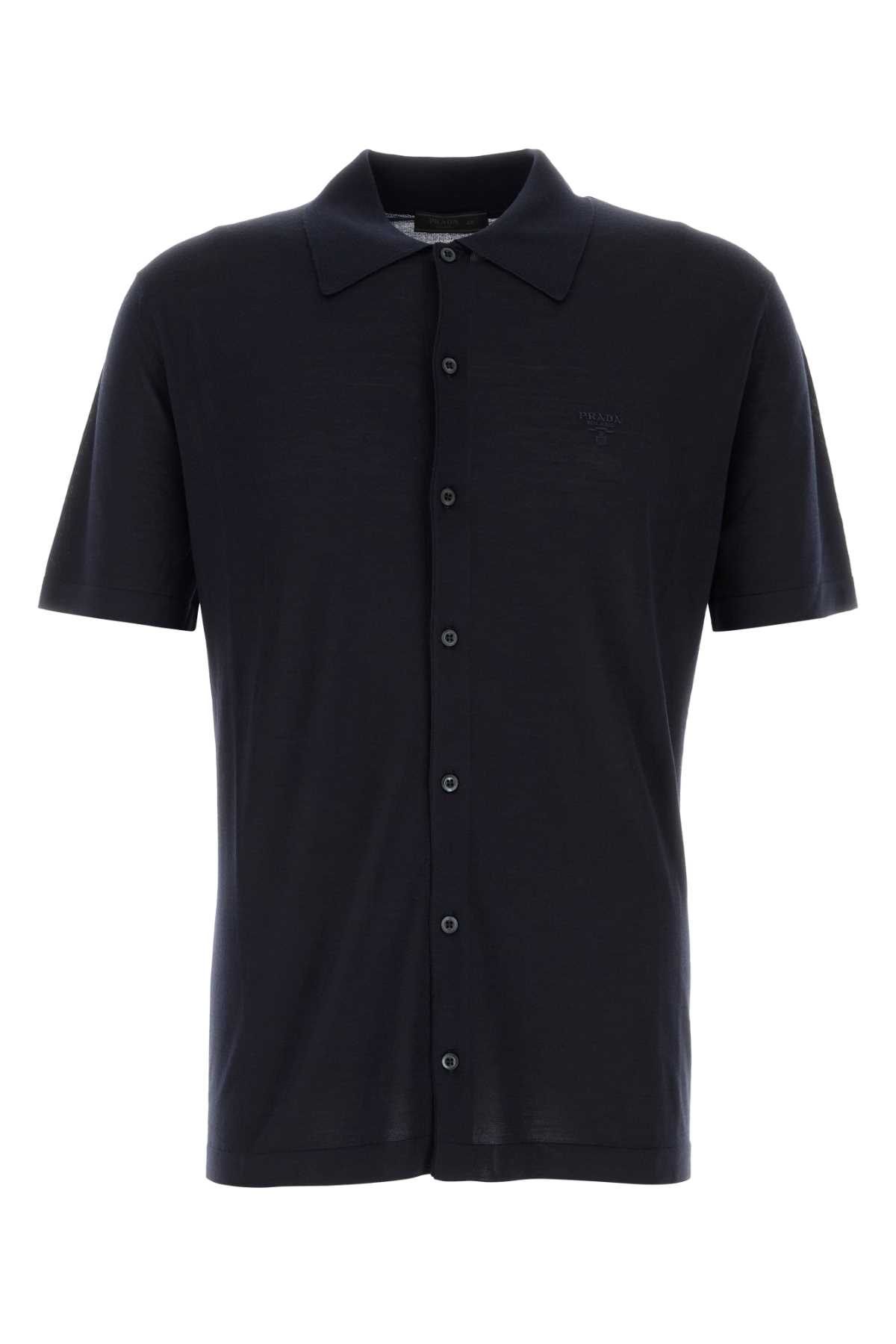 [Prada] Shirts Short Sleeve SS25 UMG382SOOO16EO F0008