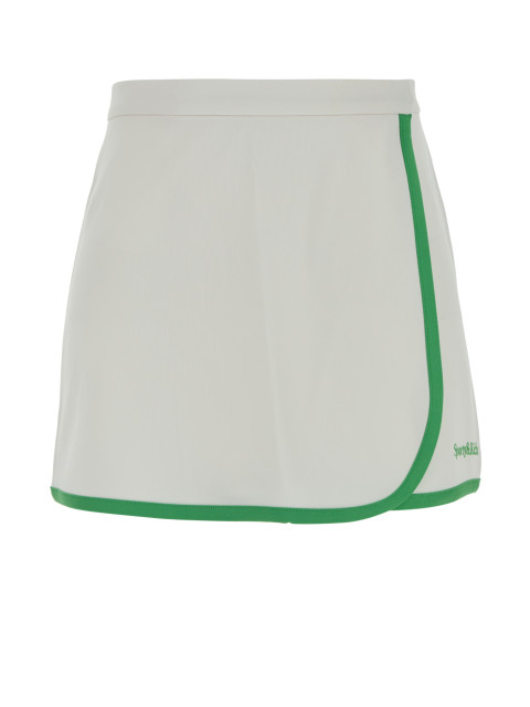 [SPORTY & RICH] Mini skirt SS25 SK009S408SW WHITE
