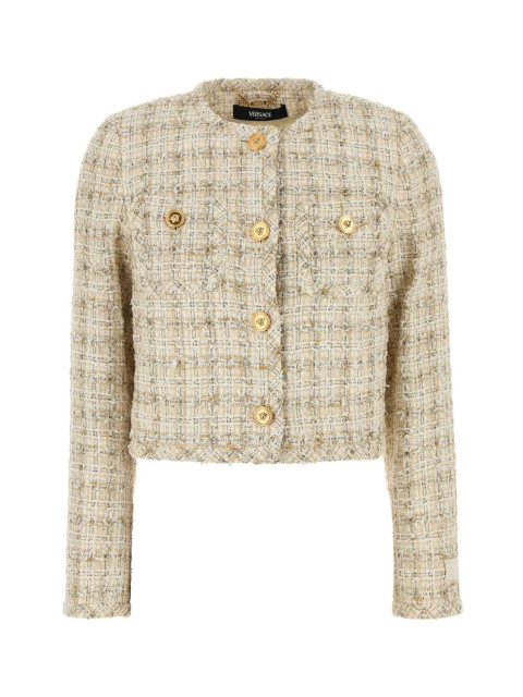 [Versace] Tweed jacket SS25 10189441A13646 2KN80