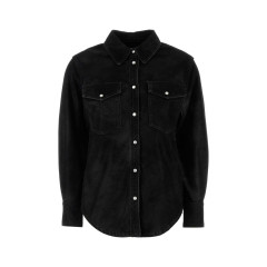 [Isabel Marant Etoile] Shirts Long Sleeve FW25 CH0240FAC3B01E 01BK