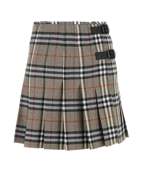 [Burberry] Mini skirt FW25 8113042 C3142