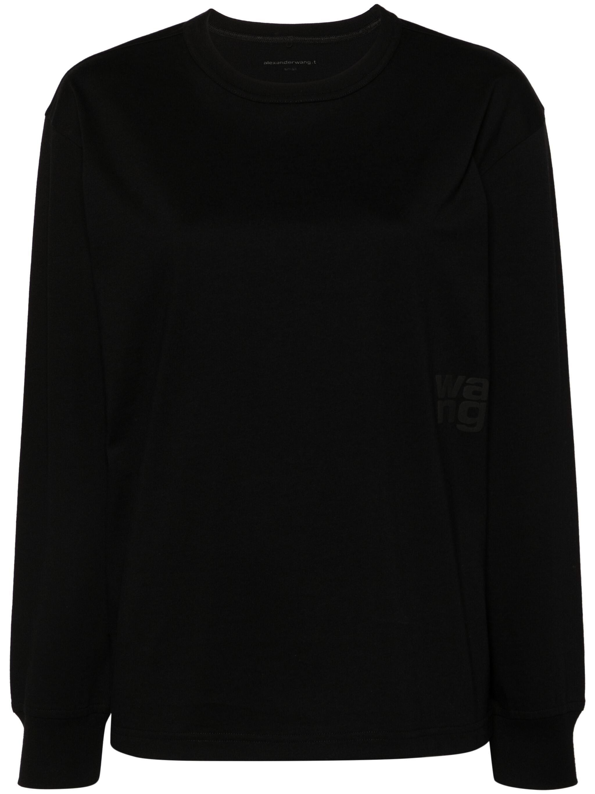 [ALEXANDER WANG] T-shirts Long Sleeve SS25 4CC3241519