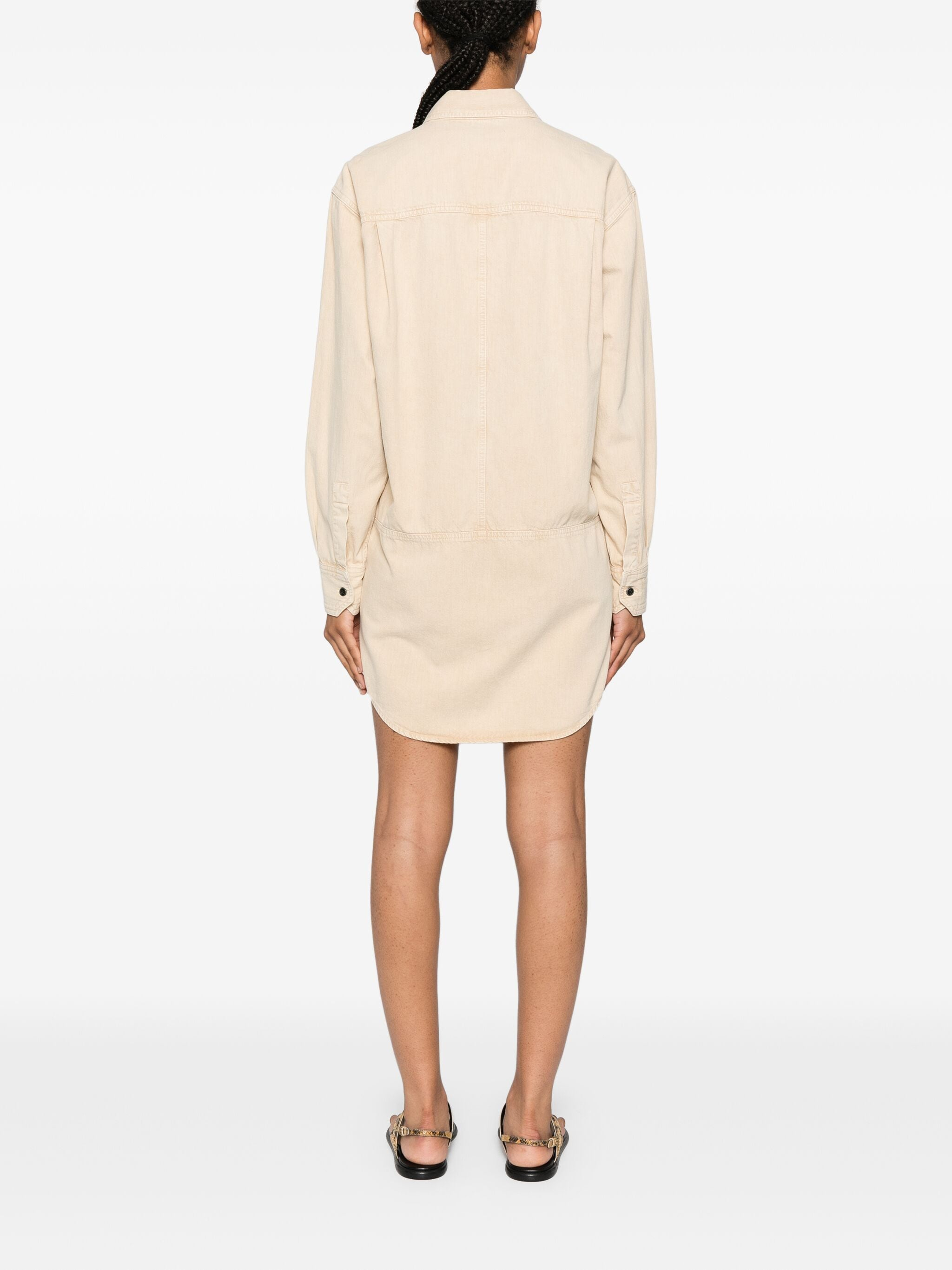 [Marant Etoile] Long sleeve dress SS24 RO0329FAB1H04E