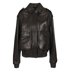 [Arma] Leather Jacket SS26 010L261046.02BLACK