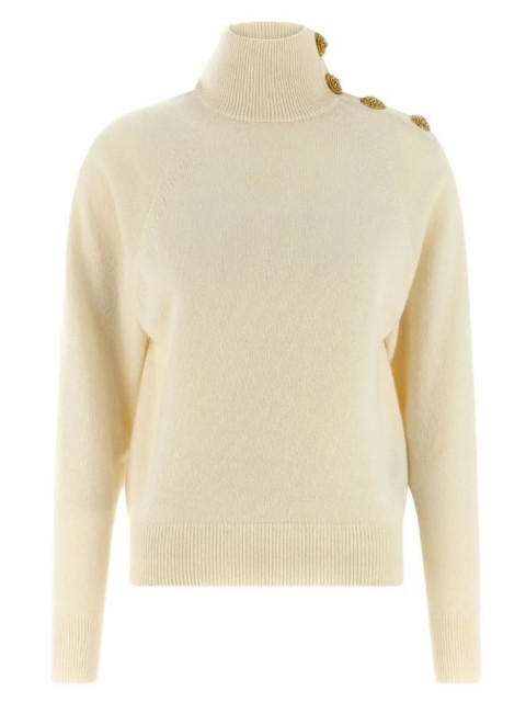 [Balmain] Knitwear FW25 FF0KF100KI87-0KA