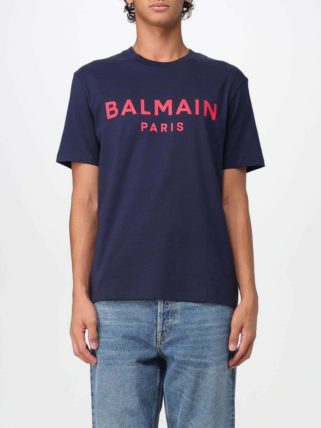 [Balmain] T-shirts Short Sleeve FW25 FH1EG000BB73 SOA